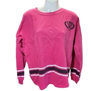 SOUTH PADRE ISLAND TX love sports team jersey long sleeve Tee M